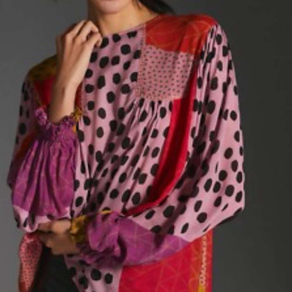Anthro blouse 8